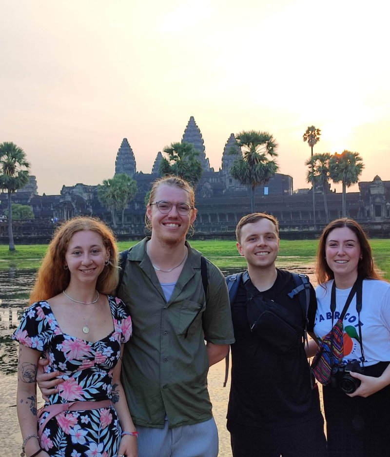 Friends at Angkor Wat